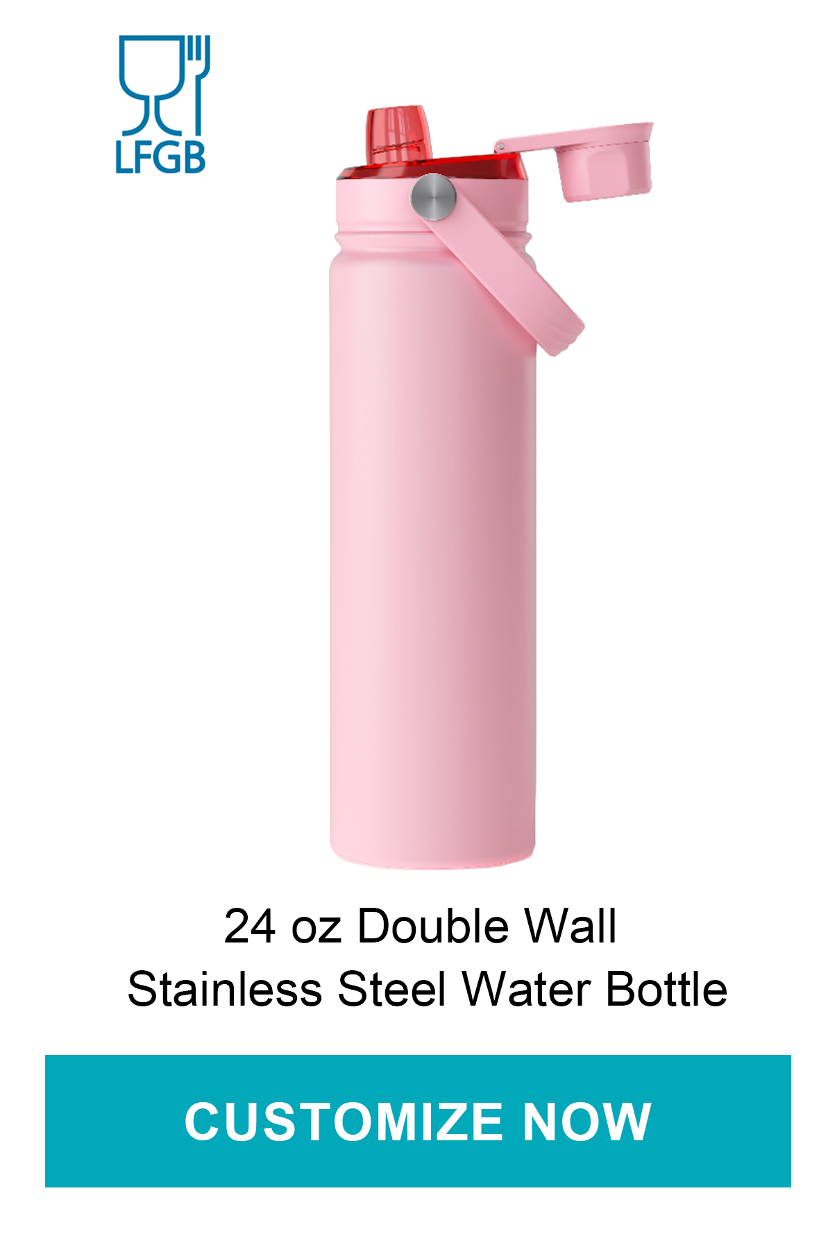 custom stainless steel water bottles with logo
